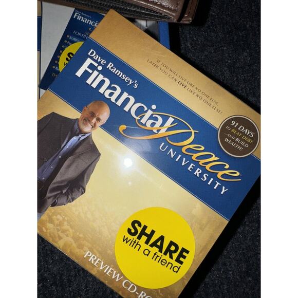 Financial Peace University 16 Audio CD set w Brown Case 2008 Envelope System +++ - Picture 4 of 16